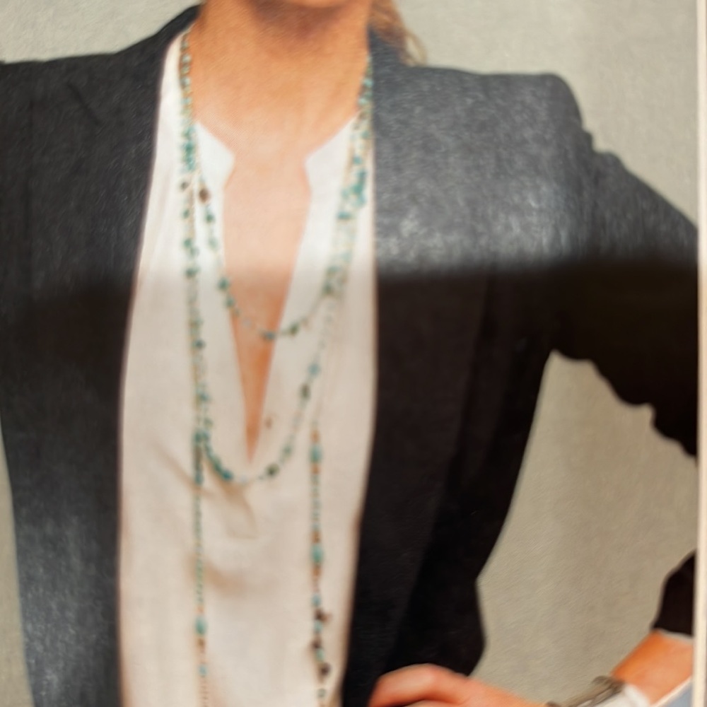 Silpada 54” Stone’s Throw Necklace